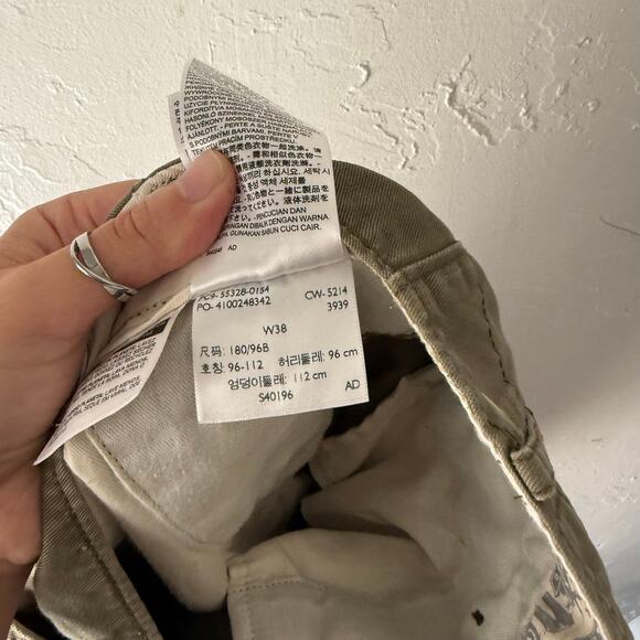 Levi’s‎ Men’s W38 Olive Green Flat Front Chino Shorts Classic Style 11” Inseam - Picture 7 of 9